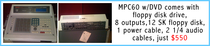 akai mpc60 drum machine for sale